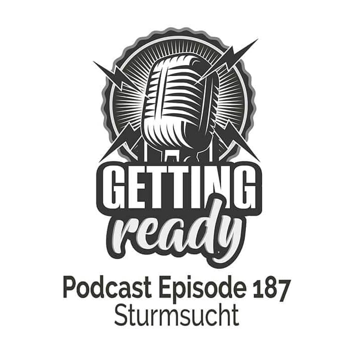 Cover of Getting Reay podcast featuring episode 187 with Hamburg based European elopement and wedding photographer Sturmsucht